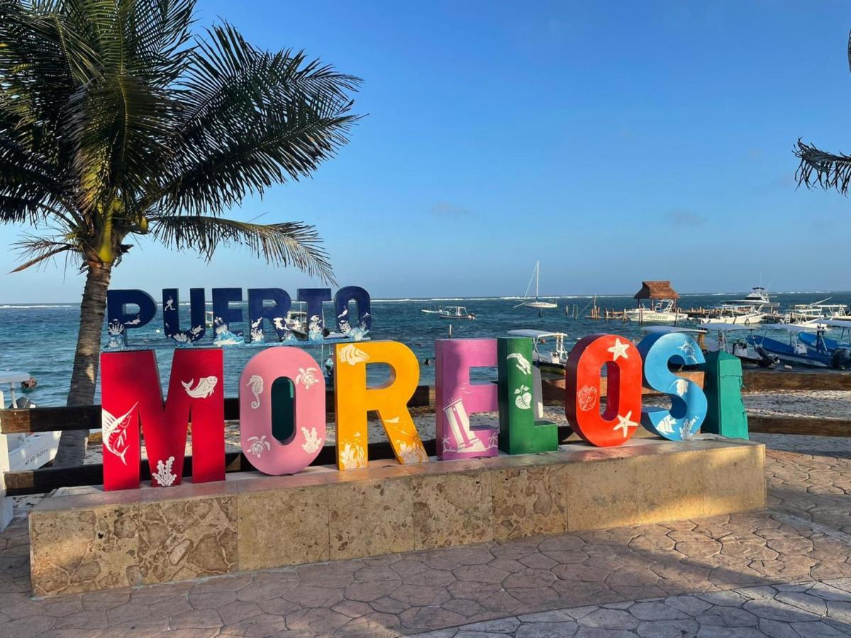 Отель Casa Del Puerto Пуэрто-Морелос Экстерьер фото