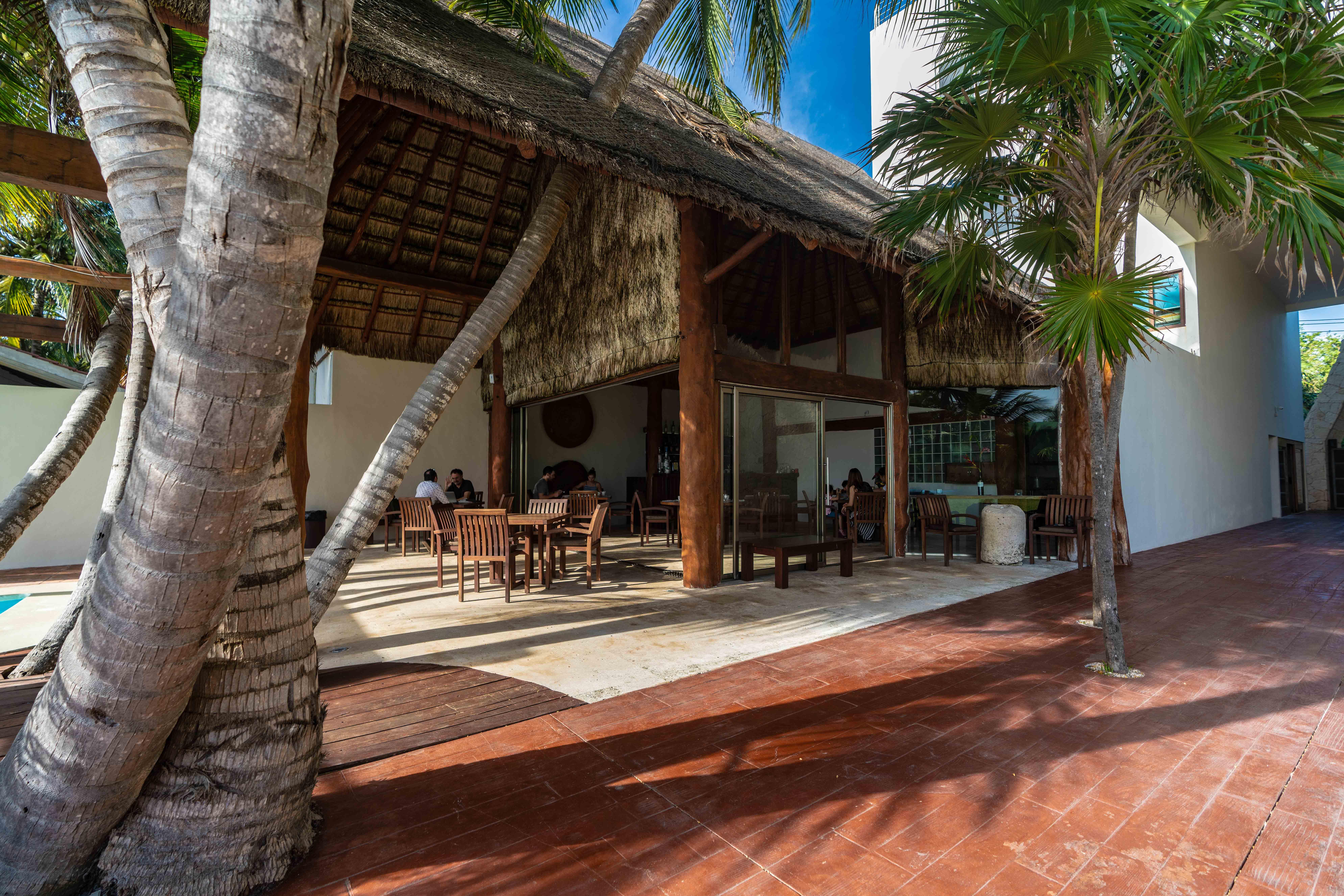 Отель Casa Del Puerto Пуэрто-Морелос Экстерьер фото